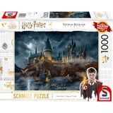 Schmidt Spiele Thomas Kinkade Studios Wizarding World Harry Potter - Château de Poudlard, Puzzle 