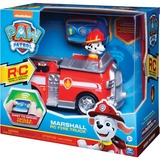 Spin Master Paw Patrol - Véhicule de pompiers de Marshall, Voiture télécommandée Rouge/Argent