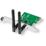 TP-Link TL-WN881ND Interne WLAN 300 Mbit/s, Adaptateur WLAN Interne, Sans fil, PCI Express, WLAN, 300 Mbit/s, Vert
