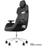 Thermaltake ARGENT E700 Siège de jeu sur PC Noir, Siège gaming Noir, Siège de jeu sur PC, 150 kg, 170 cm, 190 cm, Argent, Aluminium