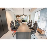 Thermaltake ARGENT E700 Siège de jeu sur PC Noir, Siège gaming Noir, Siège de jeu sur PC, 150 kg, 170 cm, 190 cm, Argent, Aluminium