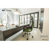 Thermaltake ARGENT E700 Siège de jeu sur PC Noir, Siège gaming Noir, Siège de jeu sur PC, 150 kg, 170 cm, 190 cm, Argent, Aluminium