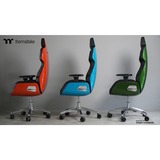 Thermaltake ARGENT E700 Siège de jeu sur PC Noir, Siège gaming Noir, Siège de jeu sur PC, 150 kg, 170 cm, 190 cm, Argent, Aluminium