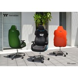 Thermaltake ARGENT E700 Siège de jeu sur PC Noir, Siège gaming Noir, Siège de jeu sur PC, 150 kg, 170 cm, 190 cm, Argent, Aluminium