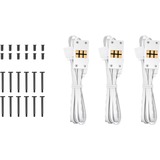 Thermaltake CT120 EX ARGB Sync PC Cooling Fan ventilateurs de boîtier Blanc, 3 pièces, 120 x 120 x 25 mm, PWM