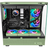 Thermaltake CT140 Reverse ARGB Sync PC Cooling Fan Matcha Green ventilateurs de boîtier Vert clair, 2 pièces, 140 x 140 x 25 mm, PWM