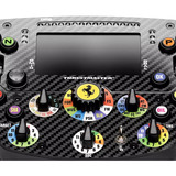 Thrustmaster Formula Wheel Add-On Ferrari SF-25 Edition, Volant Noir, Roue de course, Noir, Fibre de carbone, 10,9 cm (4.3"), Thrustmaster T818, Thrustmaster T598, 280 mm