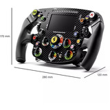 Thrustmaster Formula Wheel Add-On Ferrari SF-25 Edition, Volant Noir, Roue de course, Noir, Fibre de carbone, 10,9 cm (4.3"), Thrustmaster T818, Thrustmaster T598, 280 mm