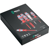 Wera 3160 i/7 Jeu de tournevis Kraftform Plus, acier inoxydable + support Rouge/Bleu, 7 pièces