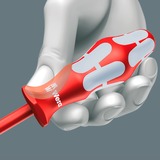 Wera 3160 i/7 Jeu de tournevis Kraftform Plus, acier inoxydable + support Rouge/Bleu, 7 pièces