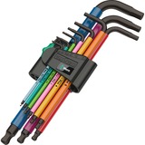 Wera 950/7 Hex-Plus Multicolour Magnet 1 jeu de clés Allen, 7 pièces, Tournevis 
