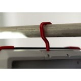 Wiha Lampe à batterie 30W, Projecteur de chantier Noir/Rouge, 750-3 000 lm