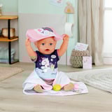 ZAPF Creation BABY born Hooded Towel Set, Accessoires de poupée BABY born Hooded Towel Set, Ensemble salle de bain pour poupée, 3 an(s)