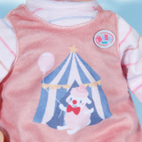 ZAPF Creation BABY born Romper Apricot 36cm, Accessoires de poupée BABY born Romper Apricot 36cm, Grenouillère de poupée, 1 an(s)