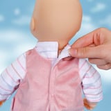 ZAPF Creation BABY born Romper Apricot 36cm, Accessoires de poupée BABY born Romper Apricot 36cm, Grenouillère de poupée, 1 an(s)