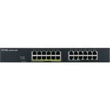 Zyxel GS1915-24EP Géré L2 Gigabit Ethernet (10/100/1000) Connexion Ethernet, supportant l'alimentation via ce port (PoE) 1U Noir, Switch Géré, L2, Gigabit Ethernet (10/100/1000), Connexion Ethernet, supportant l'alimentation via ce port (PoE), Grille de montage, Montage mural