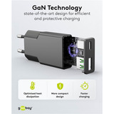 goobay 75737, Chargeur Noir