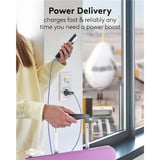 goobay Chargeur rapide double USB-C PD GaN Slim 30 W Noir