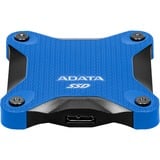 ADATA SD620 2 To Micro-USB B 3.2 Gen 2 (3.1 Gen 2) Noir, Bleu SSD externe Bleu, 2 To, Micro-USB B, 3.2 Gen 2 (3.1 Gen 2), 520 Mo/s, 10 Gbit/s, Noir, Bleu