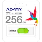 ADATA UV320 lecteur USB flash 256 Go USB Type-A 3.2 Gen 1 (3.1 Gen 1) Vert, Blanc, Clé USB Blanc/Vert, 256 Go, USB Type-A, 3.2 Gen 1 (3.1 Gen 1), 100 Mo/s, Slide, Vert, Blanc