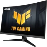ASUS TUF Gaming VG32WQ3B écran plat de PC 80 cm (31.5") 2560 x 1440 pixels Quad HD LED Noir Moniteur incurvé Noir, 1x DisplayPort, 2x HDMI, 180 Hz, 80 cm (31.5"), 2560 x 1440 pixels, Quad HD, LED, 1 ms, Noir