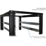 Alphacool Rack serveur à cadre ouvert ES 19", Boîtier de serveur en rack Noir