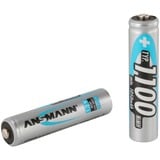Ansmann 1100mAh NiMh Professionel, Batterie Argent, AAA, Hybrides nickel-métal (NiMH), 10.5 x 44.5
