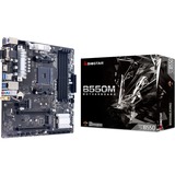 Biostar B550MX/E PRO, Socket AM4 carte mère Gris, RAID, Gb-LAN, Sound, µATX