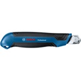 Bosch 1 600 A01 TH6 couteau à lame rétractable Noir, Bleu, Rouge, Cutter Bleu, 1,8 cm, 120 g