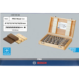 Bosch Assortiments de mèches à simple spirale queue six pans 6 pièces, Jeu de mèches de perceuse Perceuse, B000R5LQGA, 400 mm, 450 mm, 250 mm, 6 pièce(s)