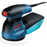 Bosch GEX 125-1 AE Professional Ponceuse orbitale 12000 tr/min 24000 OPM Noir, Bleu, Rouge Bleu/Noir, Ponceuse orbitale, Velcro, Noir, Bleu, Rouge, 7500 tr/min, 12000 tr/min, 15000 OPM