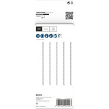 Bosch Lames de scie sauteuse T 344 DF Speed for Hard Wood, Lame de scie Lames de scie sauteuse, Bois dur, Panneau laminé, Panneau, Bois tendre, Bimétal, Noir, Gris, 4 mm, 10 cm