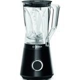 Bosch Serie 4 MMB6141B blender 1,5 L Mélangeur de table 1200 W Noir Noir, Mélangeur de table, 1,5 L, Fonction d'impulsion, Pileur de glace, 1 m, 1200 W