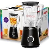 Bosch Serie 4 MMB6141B blender Mélangeur de table 1200 W Noir Noir, Mélangeur de table, 1 m, 1200 W, Noir