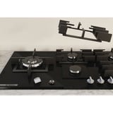 Bosch Serie 8 PRB3A6I40 plaque Noir Intégré 30 cm Gaz 2 zone(s), Plaque de cuisson séparée Noir, Intégré, 30 cm, Gaz, Verre-céramique, 2 zone(s)