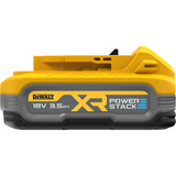 DEWALT Batterie Powerstack DCBP318, 18Volt 3,5Ah Jaune/Noir