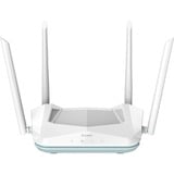 D-Link R15 Routeur EAGLE PRO AI AX1500 Wi-Fi 6 (802.11ax), Bi-bande (2,4 GHz / 5 GHz), Ethernet/LAN, Blanc, Routeur