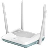 D-Link R15 Routeur EAGLE PRO AI AX1500 Wi-Fi 6 (802.11ax), Bi-bande (2,4 GHz / 5 GHz), Ethernet/LAN, Blanc, Routeur