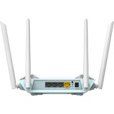 D-Link R15 Routeur EAGLE PRO AI AX1500 Wi-Fi 6 (802.11ax), Bi-bande (2,4 GHz / 5 GHz), Ethernet/LAN, Blanc, Routeur