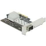 DeLOCK Carte PCI Express x4 vers 1 x fente SFP+ 10 Gigabit LAN, Carte réseau PCIe, PCIe, SFP+, Profil bas, PCIe 3.0, Acier inoxydable, PC