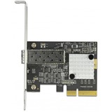 DeLOCK Carte PCI Express x4 vers 1 x fente SFP+ 10 Gigabit LAN, Carte réseau PCIe, PCIe, SFP+, Profil bas, PCIe 3.0, Acier inoxydable, PC