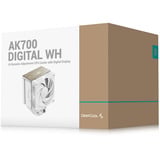 DeepCool  Refroidisseur CPU Blanc, AK700 DIGITAL WH