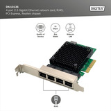 Digitus Ethernet 4 ports 2,5G, Carte réseau 