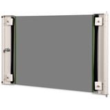 Digitus Porte avant en verre pour armoire murale 19" 7U série Unique, Panneau avant Gris