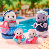 EPOCH Sylvanian Families - Famille de Phoques, Jouets de construction 