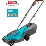 GARDENA Tondeuse à accu PowerMax 30/18V P4A solo, Tondeuse à gazon Noir/Turquoise