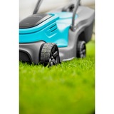 GARDENA Tondeuse à accu PowerMax 30/18V P4A solo, Tondeuse à gazon Noir/Turquoise