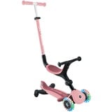 GLOBBER Go-Up Active Lights 360, Trottinette Rose/Rose