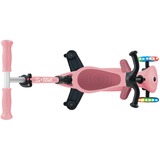 GLOBBER Go-Up Active Lights 360, Trottinette Rose/Rose