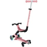 GLOBBER Go-Up Active Lights 360, Trottinette Rose/Rose